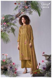 Ganga yalini 5121 wholesale dress materials suppliers in bangalore